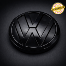 VW Bus T6 / T6.1 Front Emblem in schwarz matt